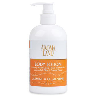 Plant-based body cream with Jasmine & Clementine from Aromaland