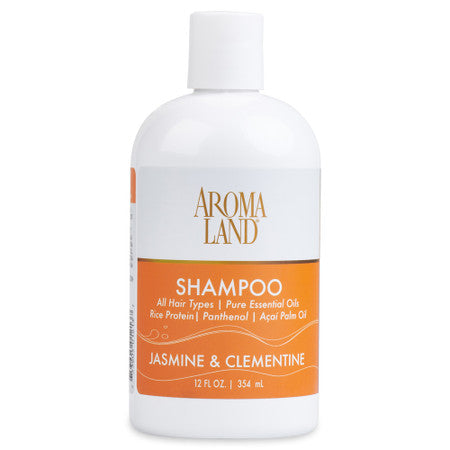 Plant-based Shampoo with Jasmine & Clementine from Aromaland