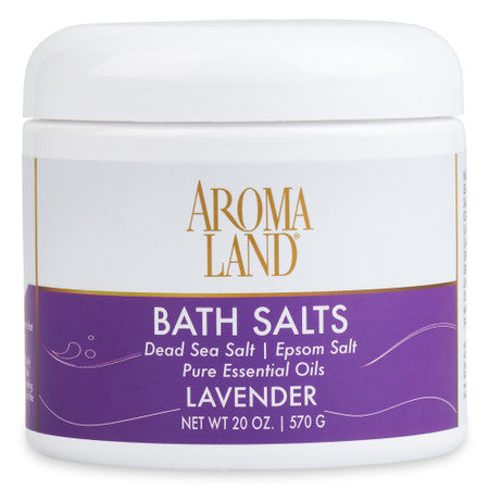 Plant-based Bath Salts with Lavender from Aromaland